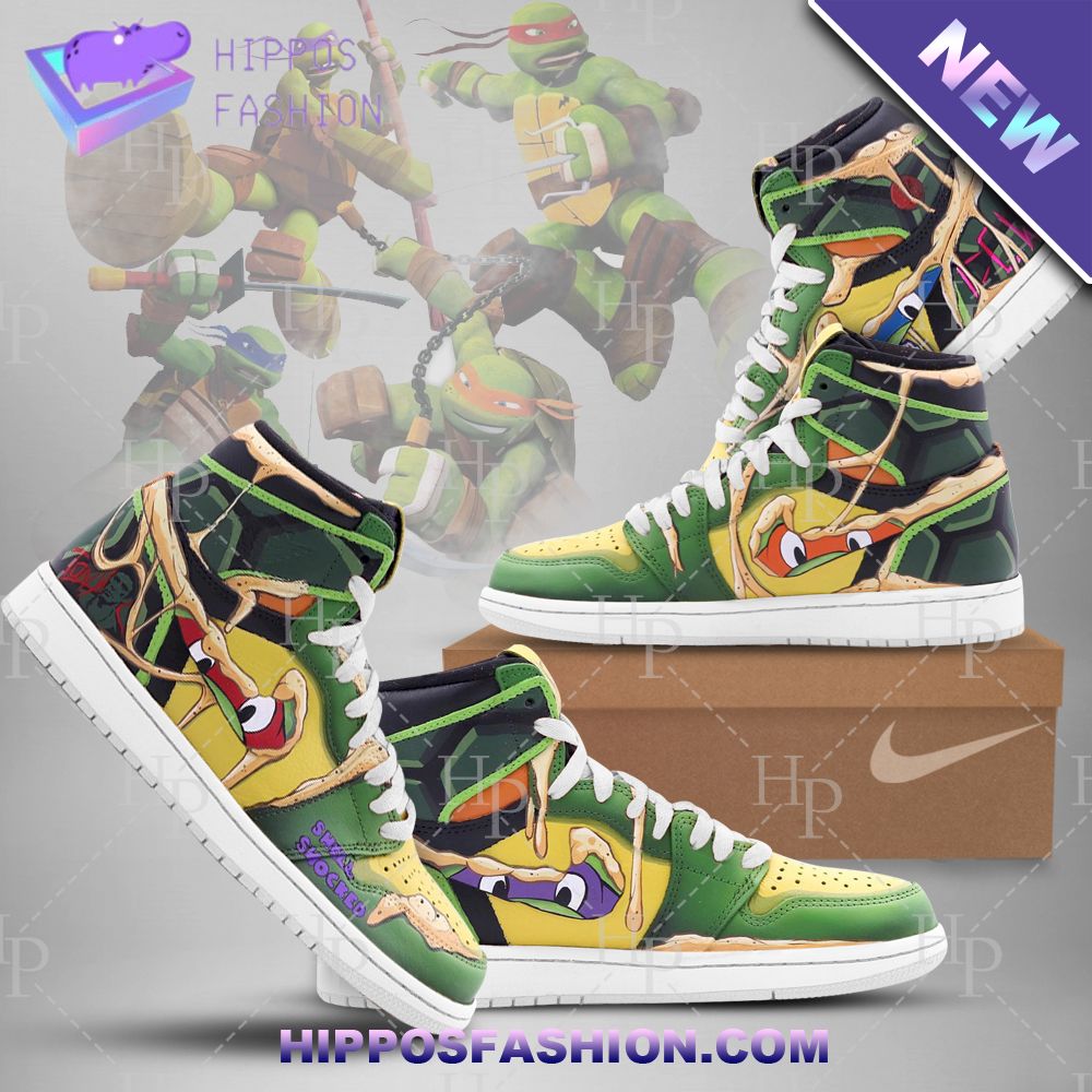 Teenage Mutant Ninja Turtles Custom Air Jordan Shoes