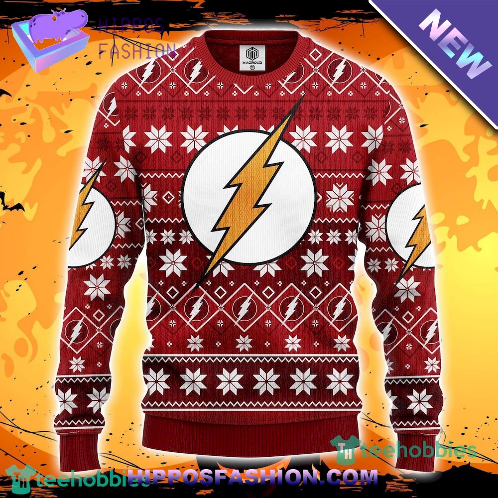 The Flash Ugly Christmas Sweater Amazing Gift Men And Women Christmas Gift