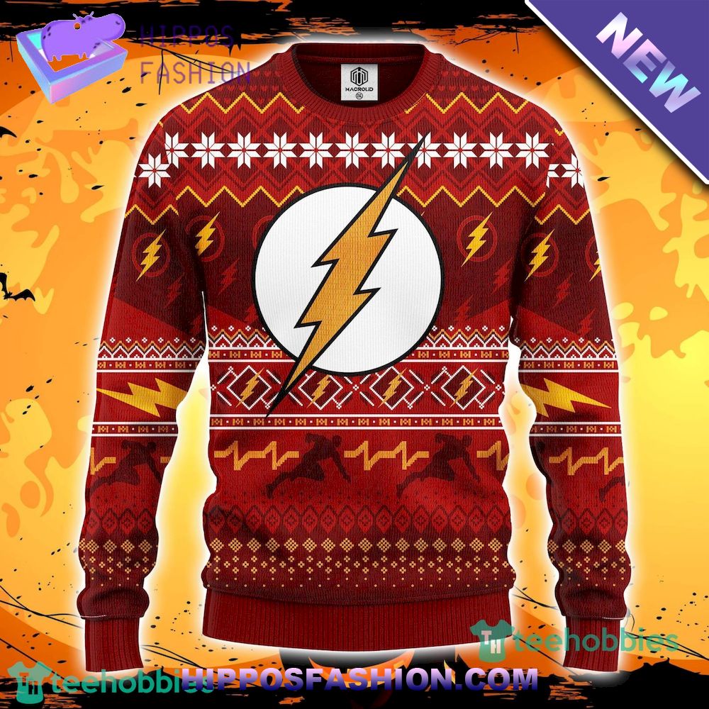 The Flash Ugly Christmas Sweater Amazing Gift Men And Women Christmas Gift HIT