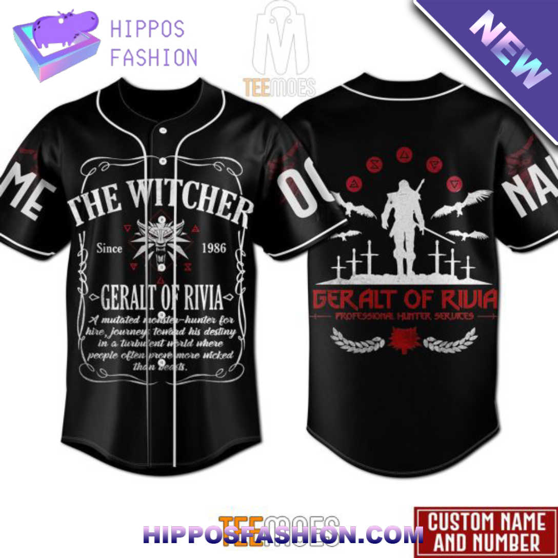 The Witcher Geralt Of Rivia Personalized Baseball Jersey MojXN.jpg