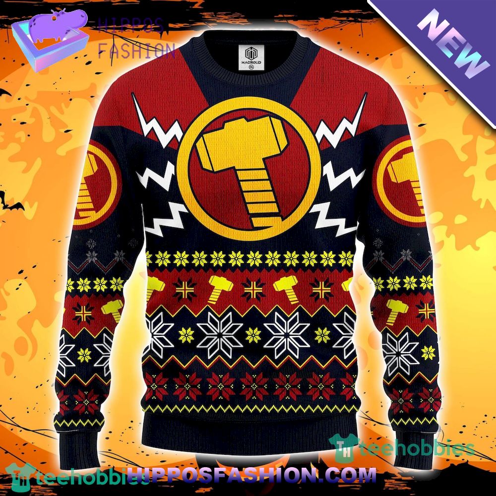 Thor Avengers Ugly Christmas Sweater Amazing Gift Men And Women Christmas Gift