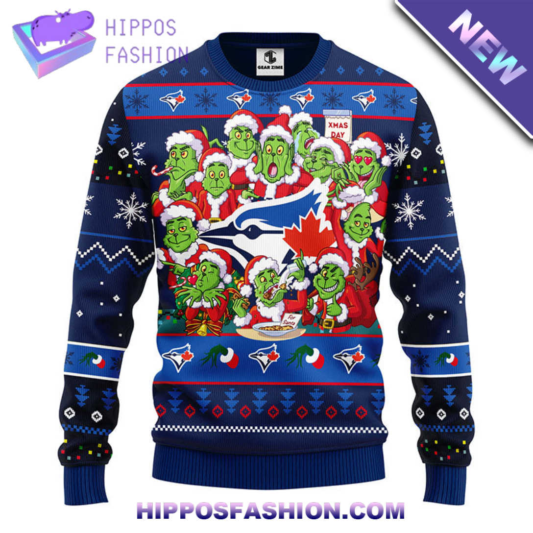 Toronto Blue Jays Grinch Xmas Day Christmas Ugly Sweater MuiJZ.jpg