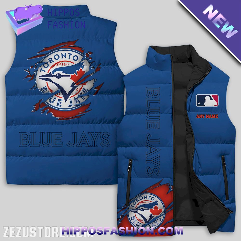 Toronto Blue Jays MLB Personalized Puffer Jacket