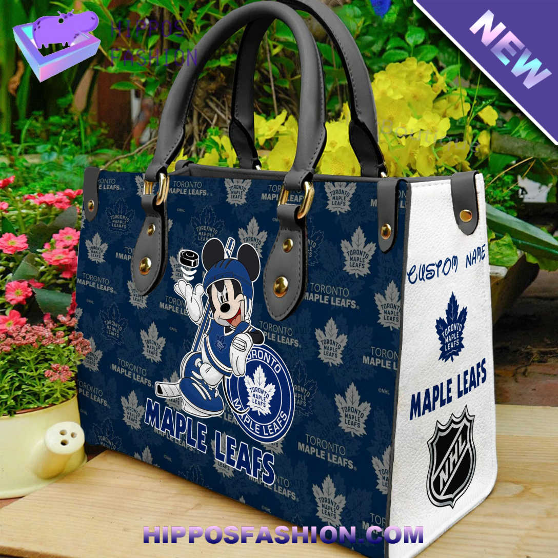 Toronto Maple Leafs Mickey Women Leather Hand Bag fwJSY.jpg