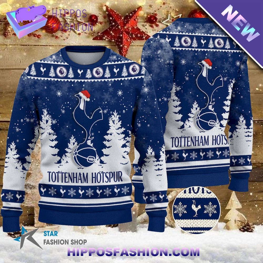 Tottenham Hotspur EPL Team Ugly Christmas Sweater