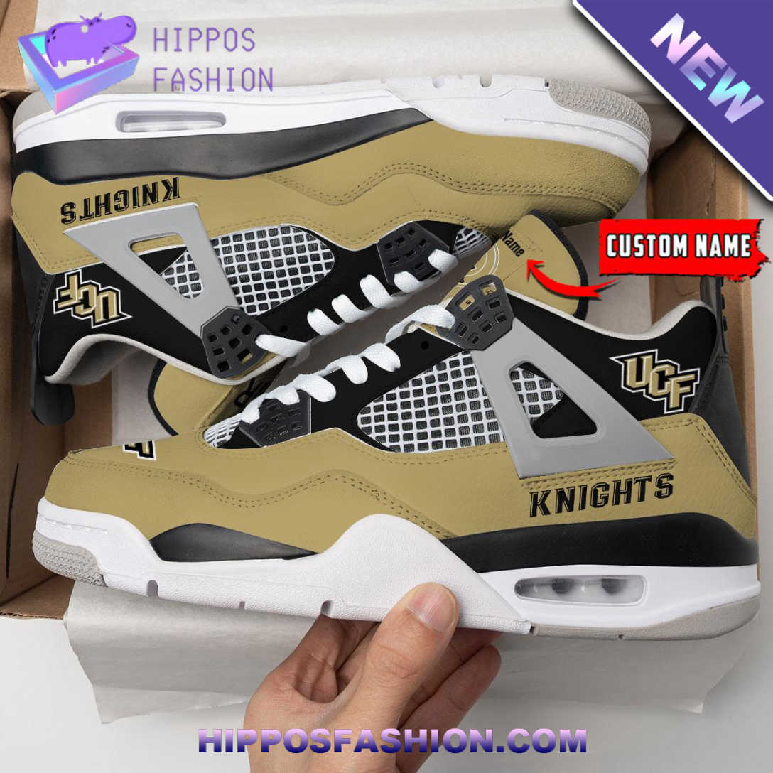 UCF Knights Personalized Air Jordan 4 Sneaker