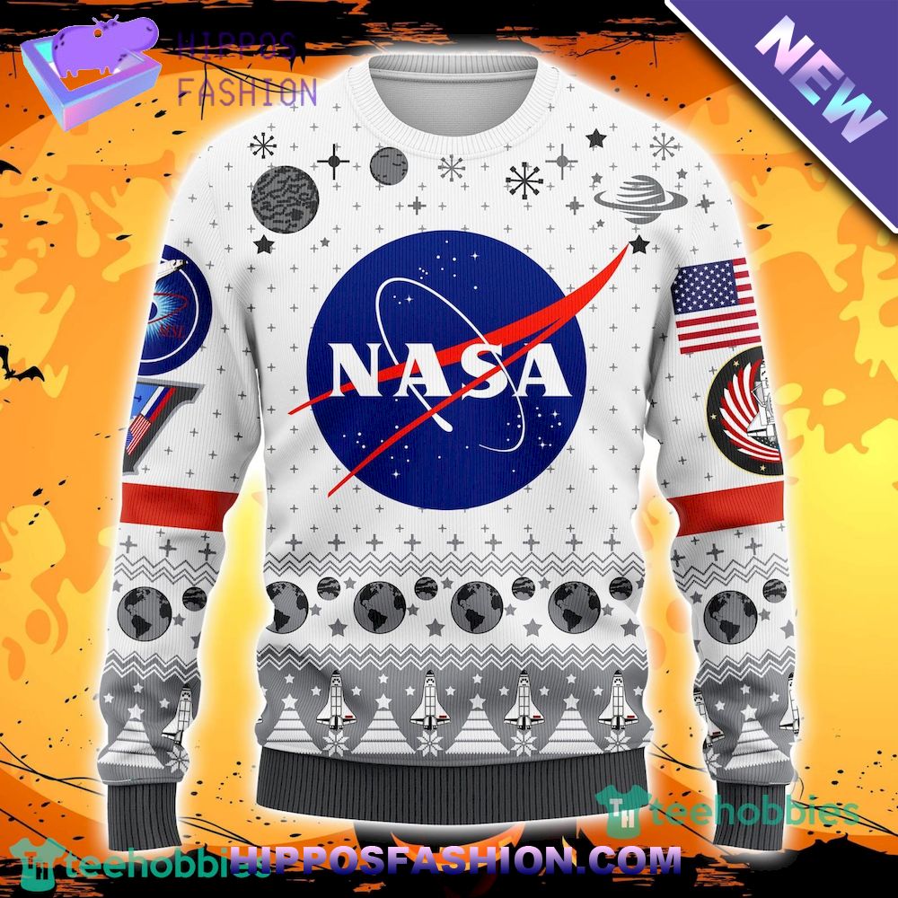 USA NASA Ugly Christmas Sweater Men And Women Christmas Gift