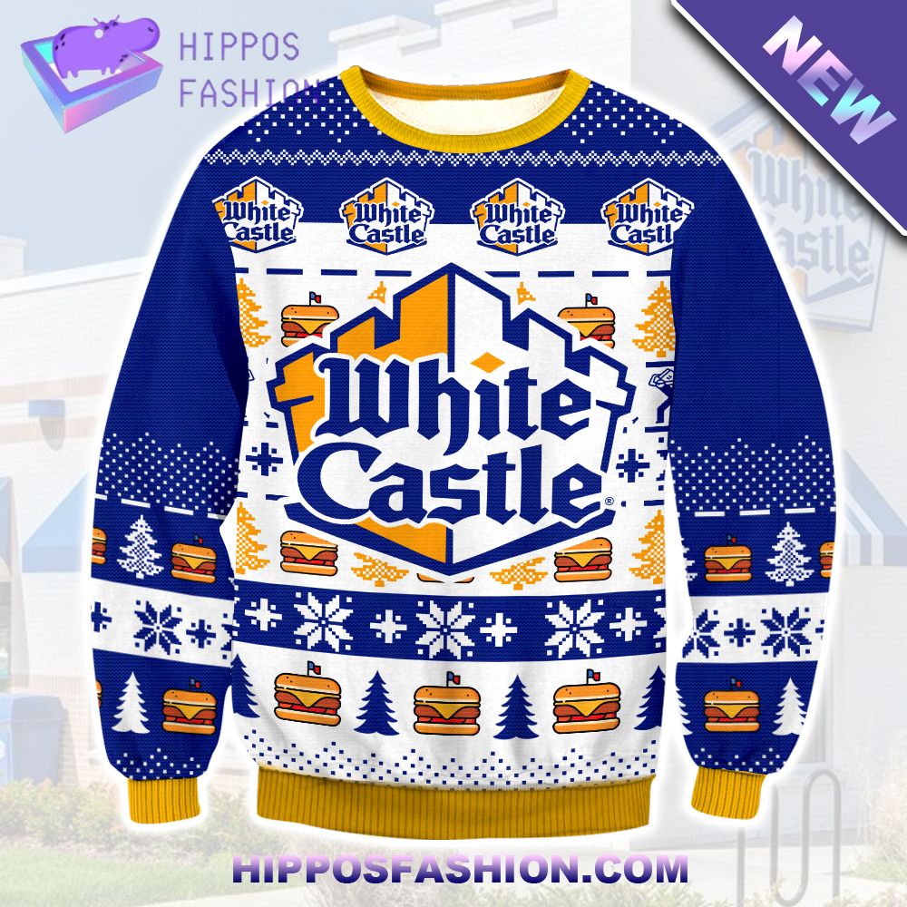 White Castle Ugly Christmas Sweater