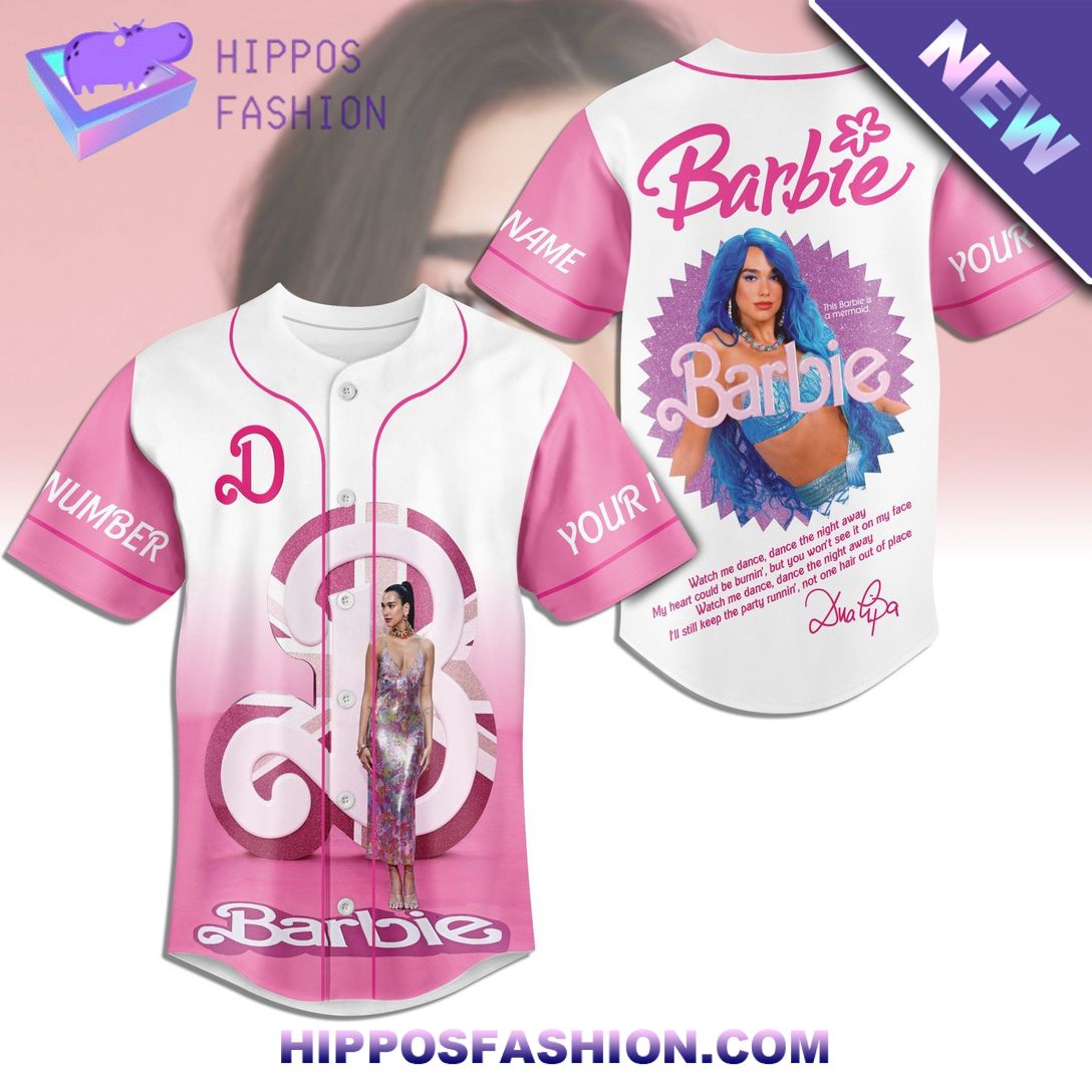 barbie dua lipa personalized baseball jersey ruxYd.jpg
