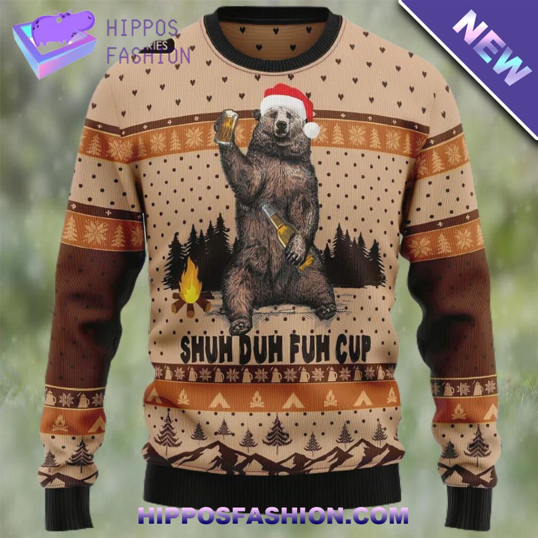 bear camping christmas ugly christmas sweater VuapM.jpg