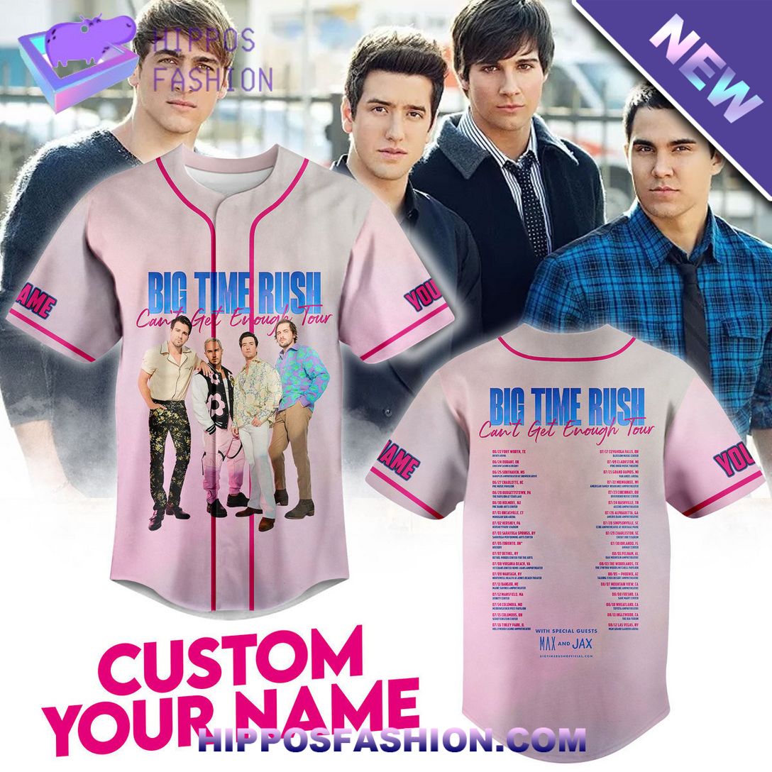 Big Time Rush Personalized Baseball Jersey Have you joined a gymnasium?