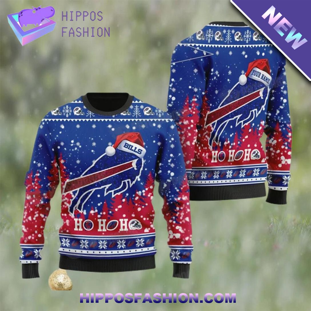 Buffalo Bills NFL Custom Ugly Christmas Sweater Pic of the century