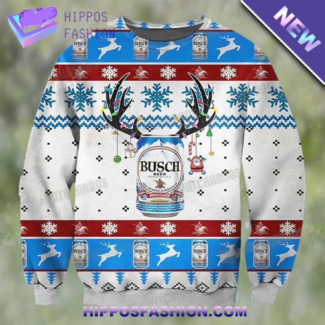 busch beer deer horns ugly christmas sweater eduBa.jpg