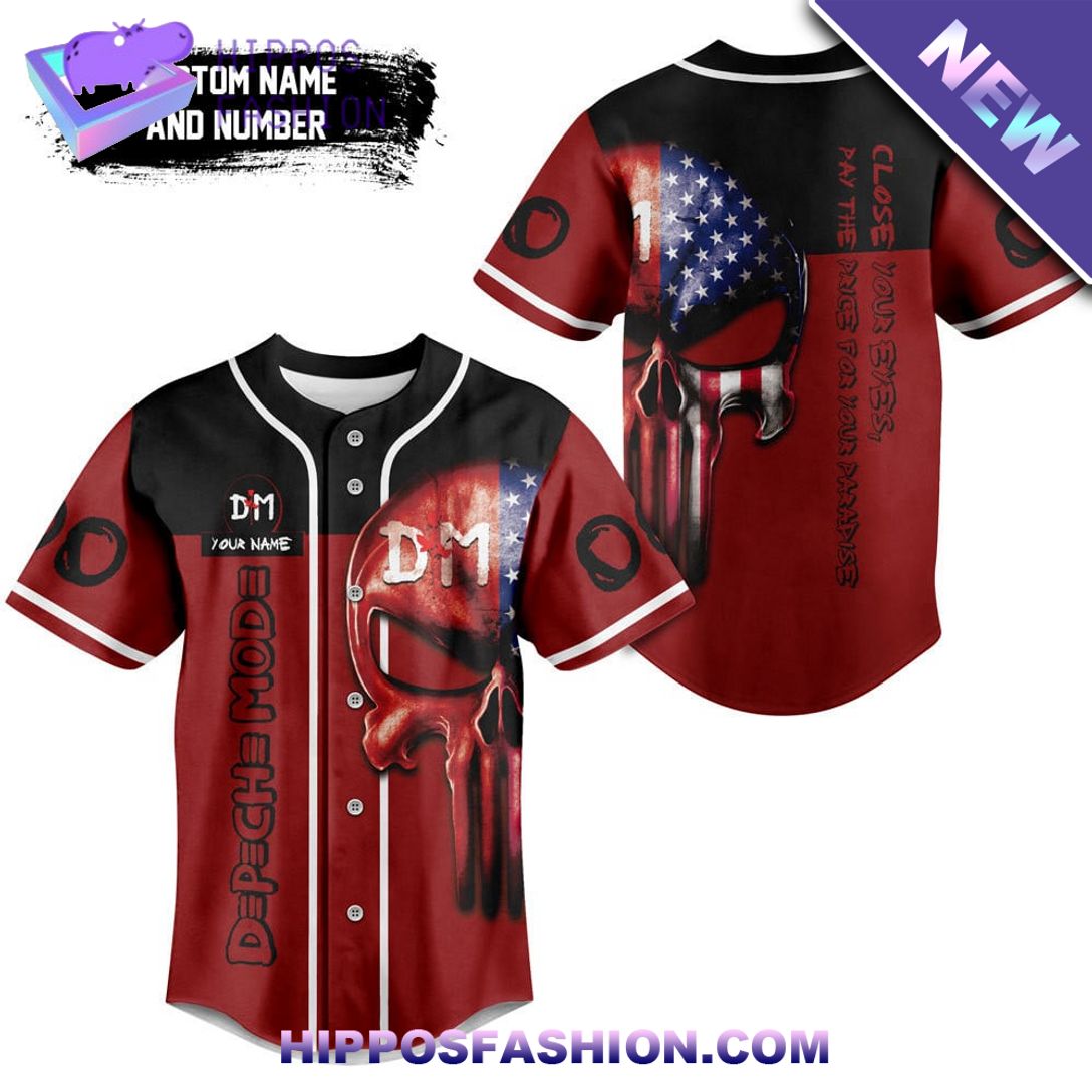 Depeche Mode Personalized Baseball Jersey Natural and awesome