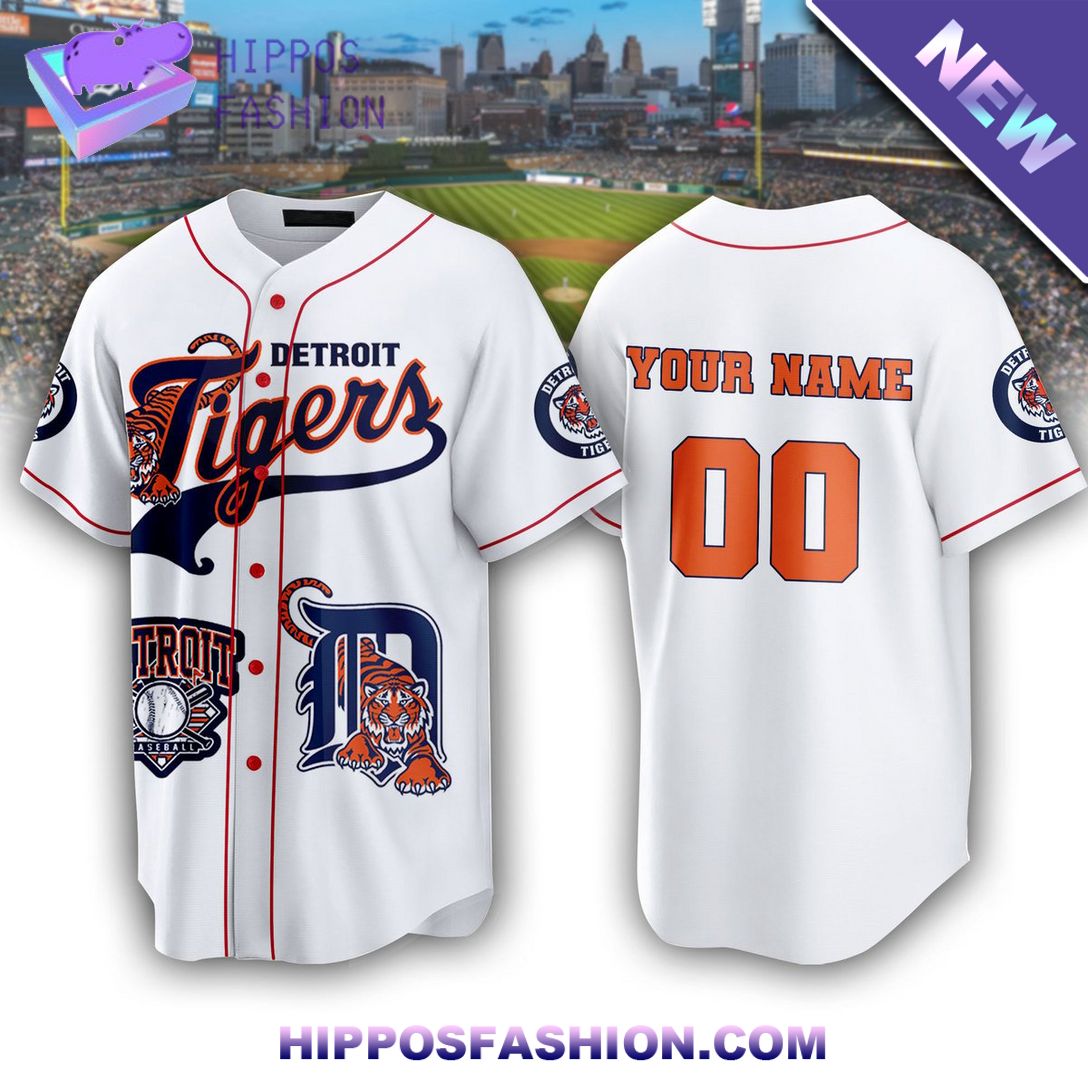 Detroit Tiger MLB Personalized Baseball Jersey Out of the world