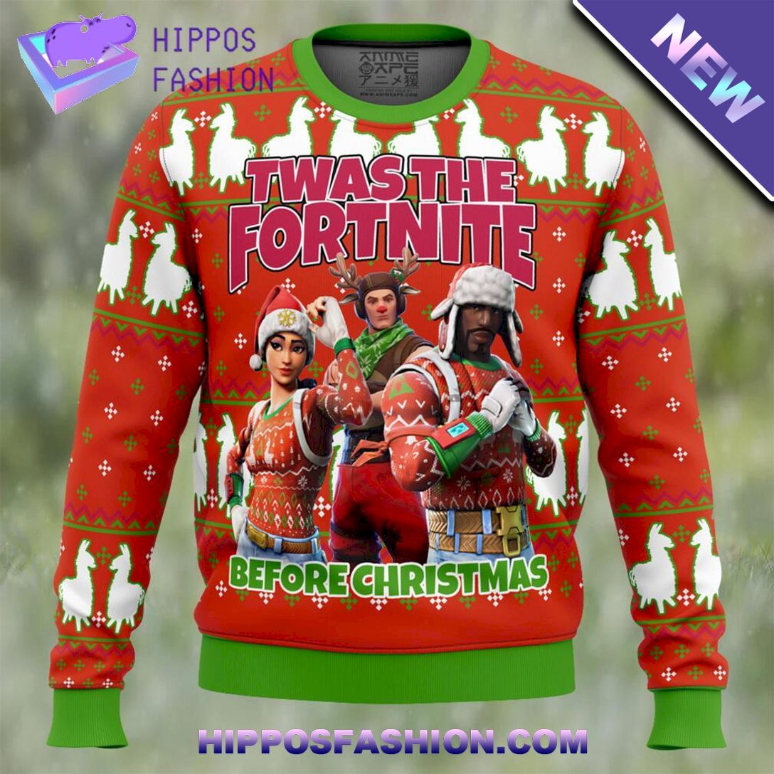fortnite twas night ugly christmas sweater xSyl.jpg