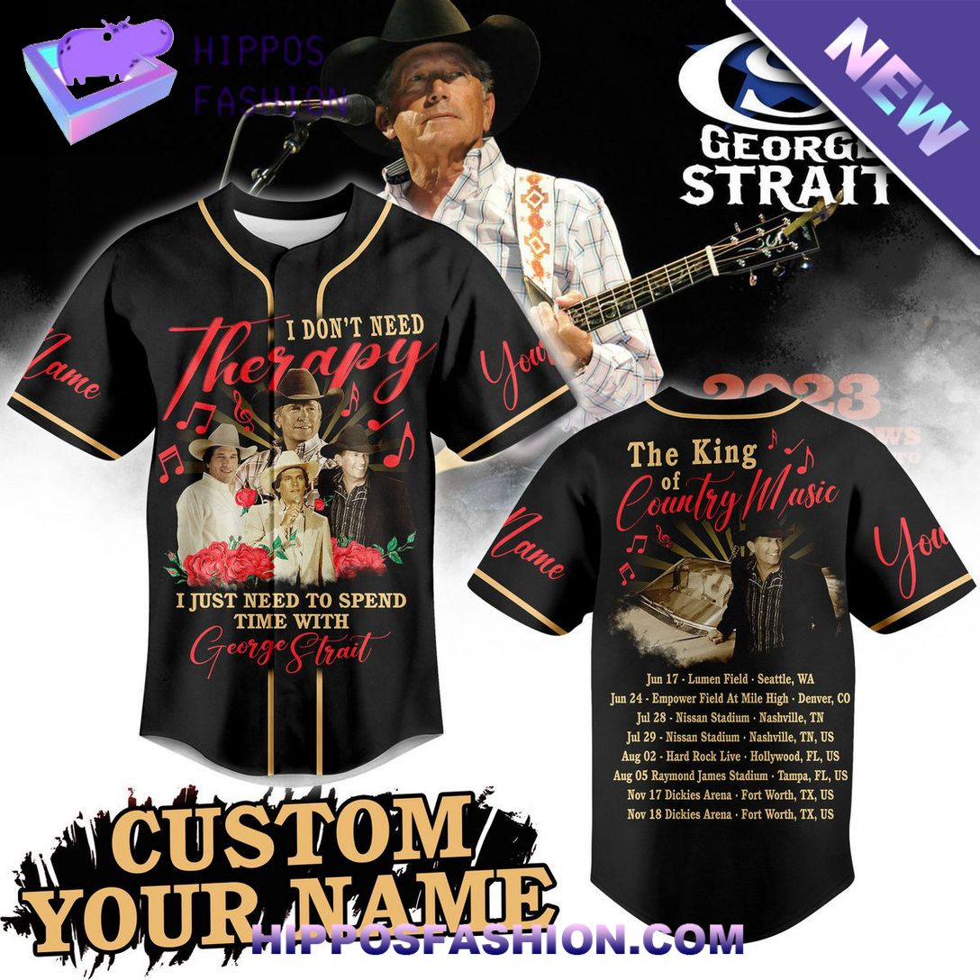 george straut king of country music black personalized baseball jersey uSEVj.jpg