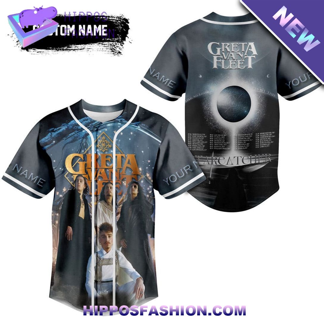 Greta Van Fleet Personalized Baseball Jersey Unique and sober