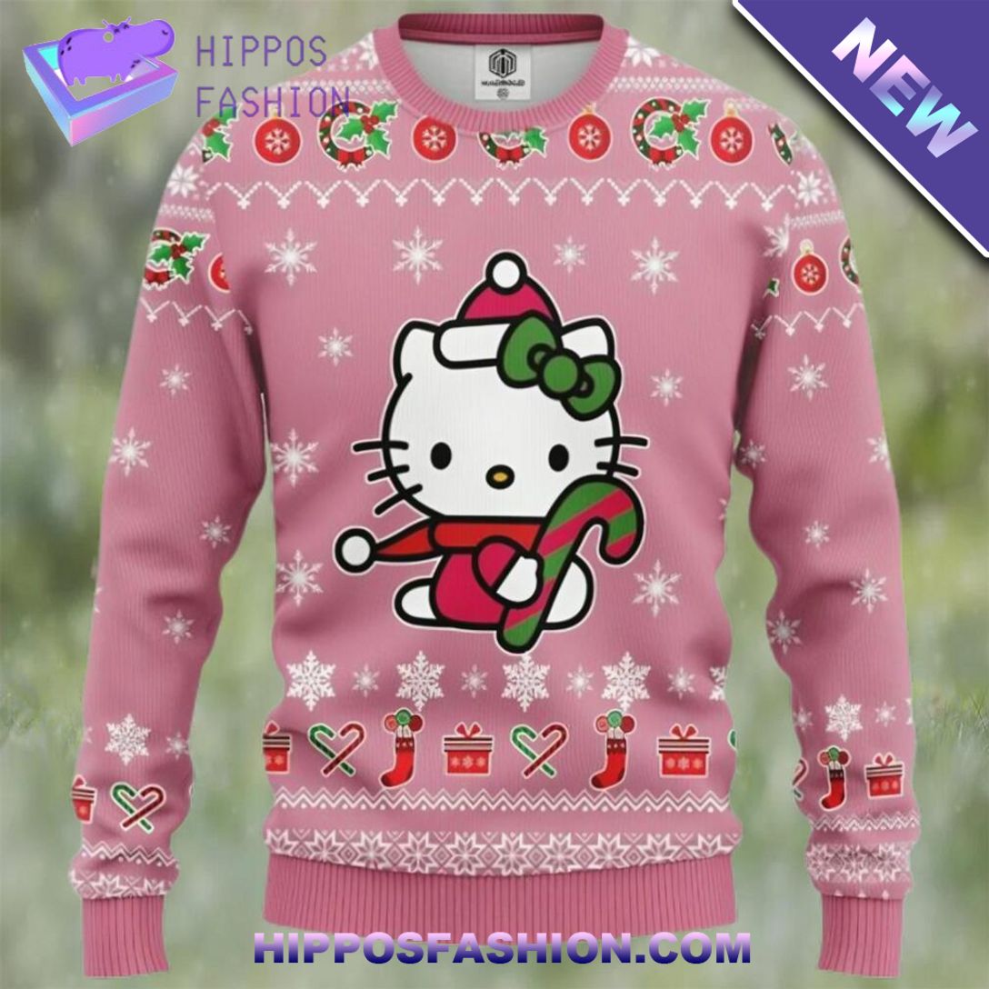 hello kitty cute ugly christmas sweater sweatshirt uaY.jpg