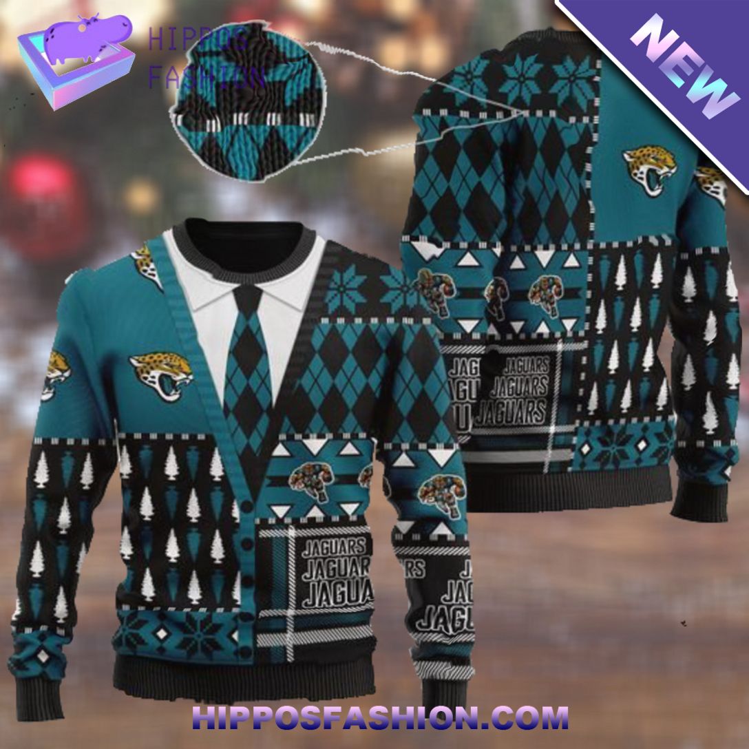 jacksonville jaguars nfl american football team cardigan ugly sweater WbsII.jpg
