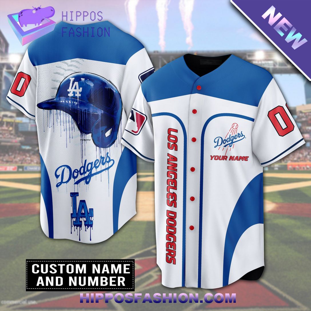 Los Angeles Dodgers MLB Personalized Baseball Jersey