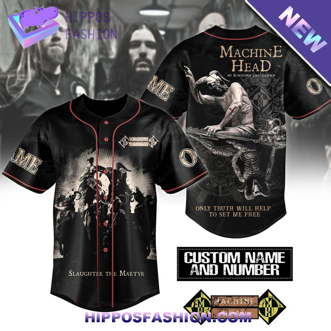 Machine Head Personalized Baseball Jersey Wow! What a picture you click