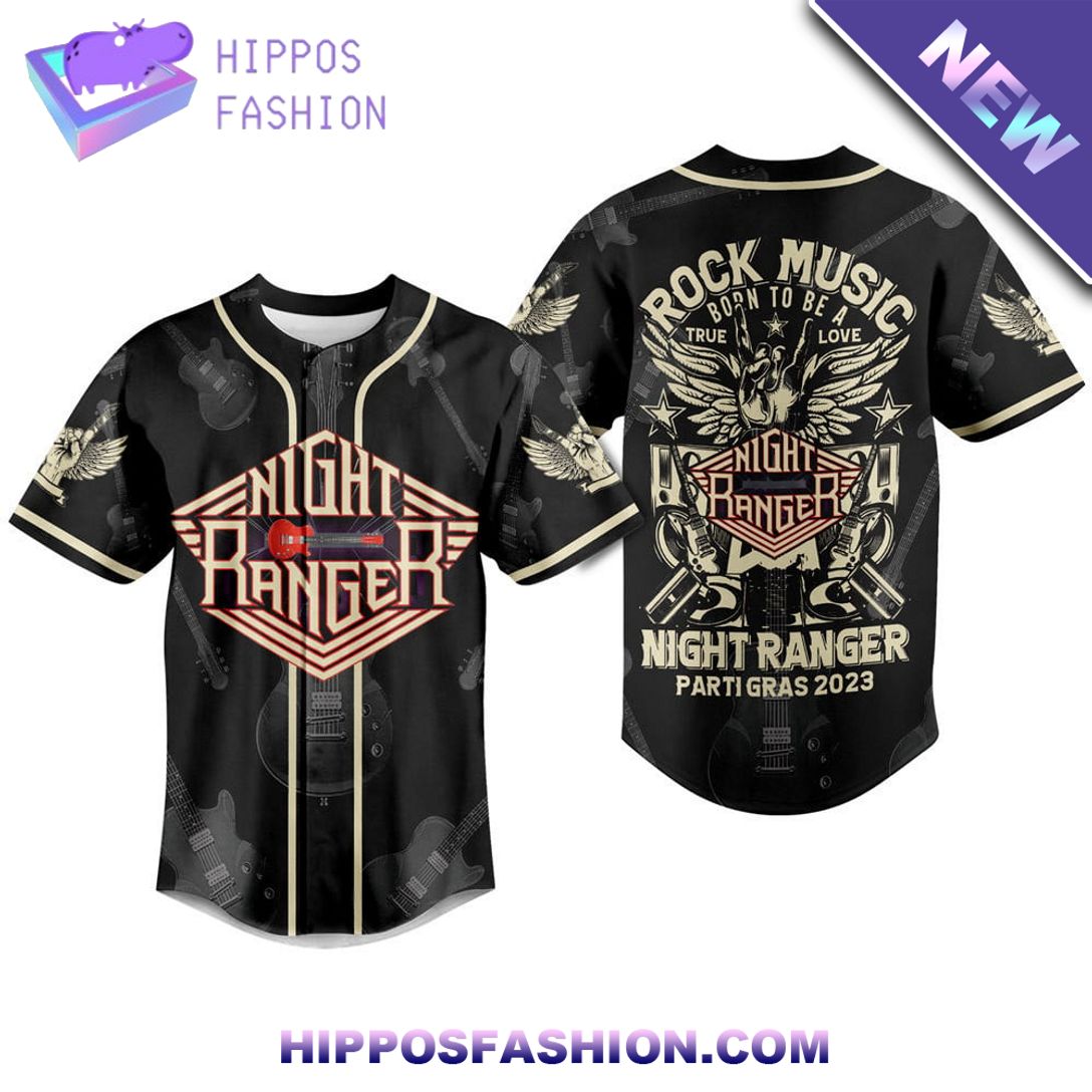Night Ranger Rock Music Baseball Jersey This is awesome and unique