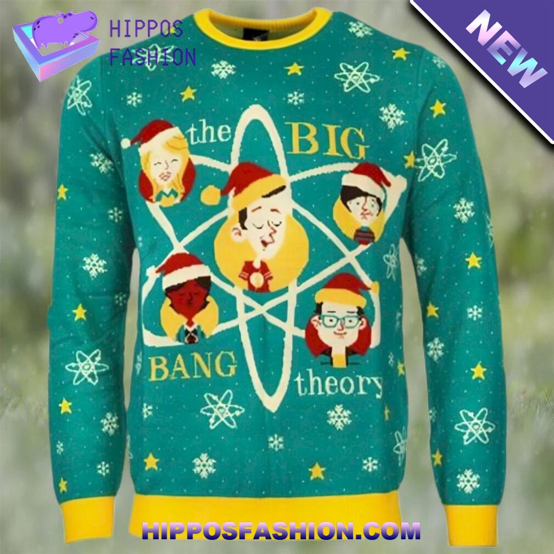 official the big bang theory ugly christmas sweater MEMC.jpg