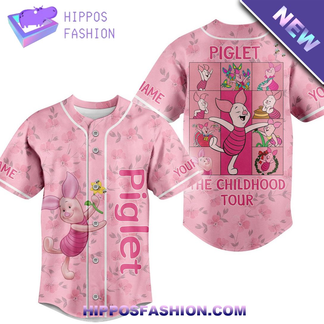 Piglet The Child Hood Personalized Baseball Jersey You are always amazing