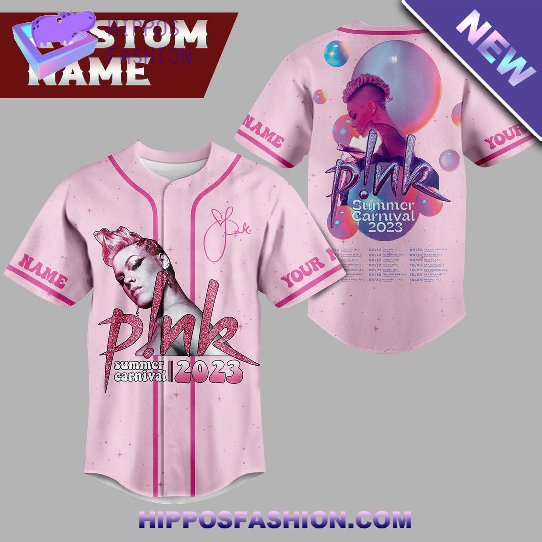 pink summer carnival custom name baseball jersey NciQ.jpg