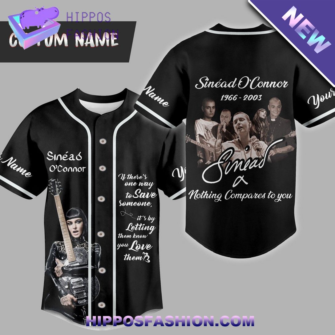 Sinead O Connor Personalized Baseball Jersey Hundred million dollar smile bro