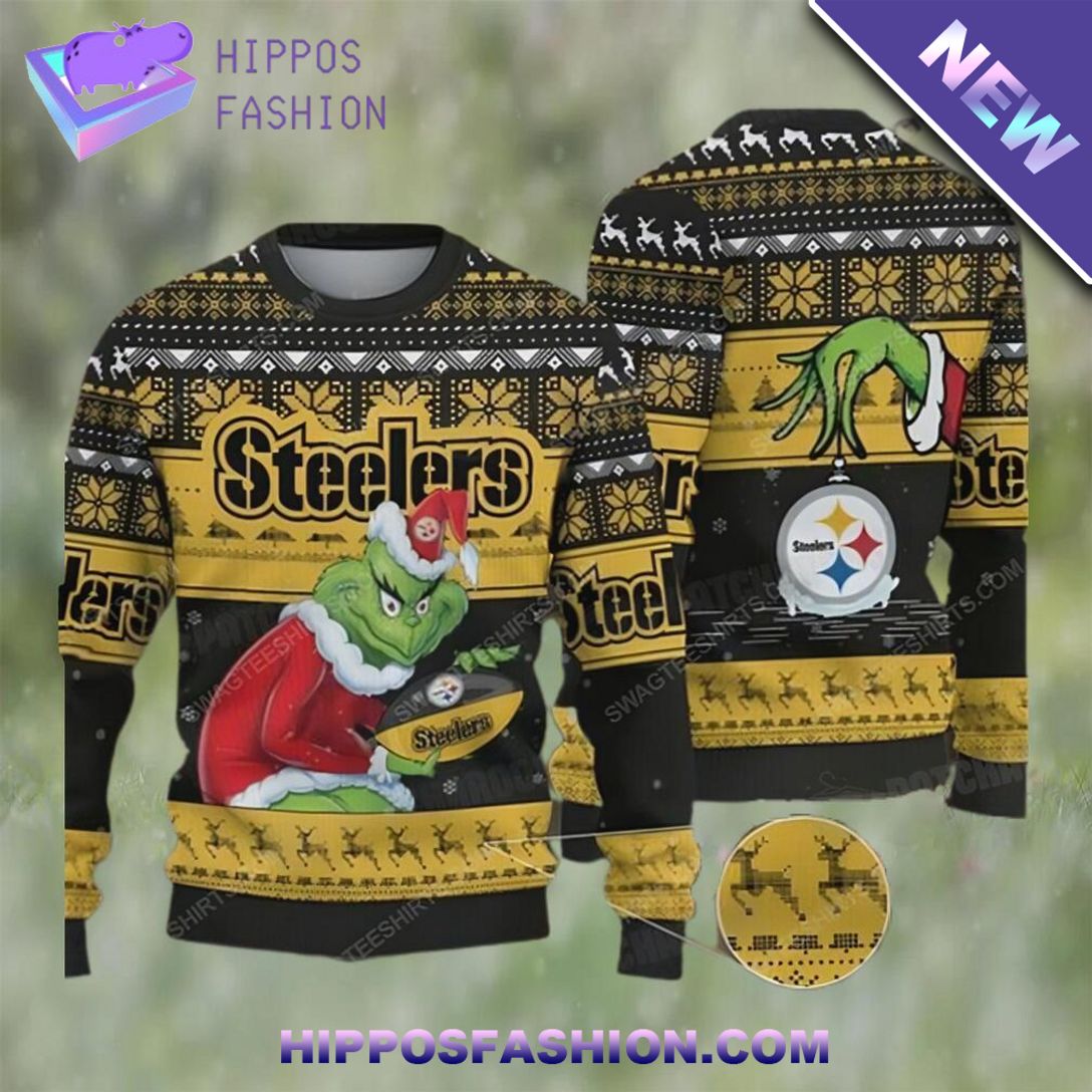 the grinch and pittsburgh steelers ugly christmas sweater tqUPq.jpg