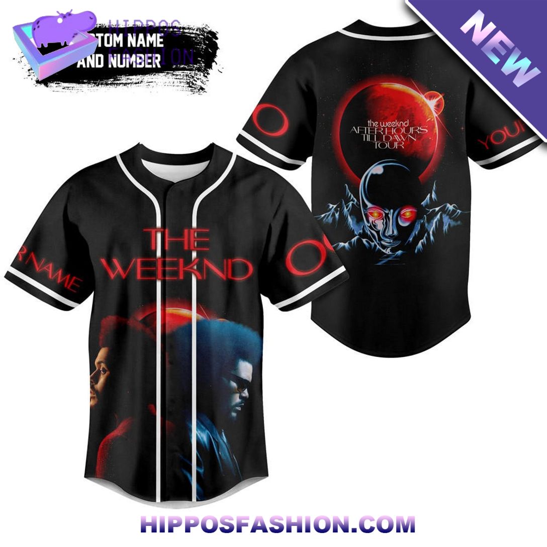 The Weeknd Star Personalized Baseball Jersey Beauty queen