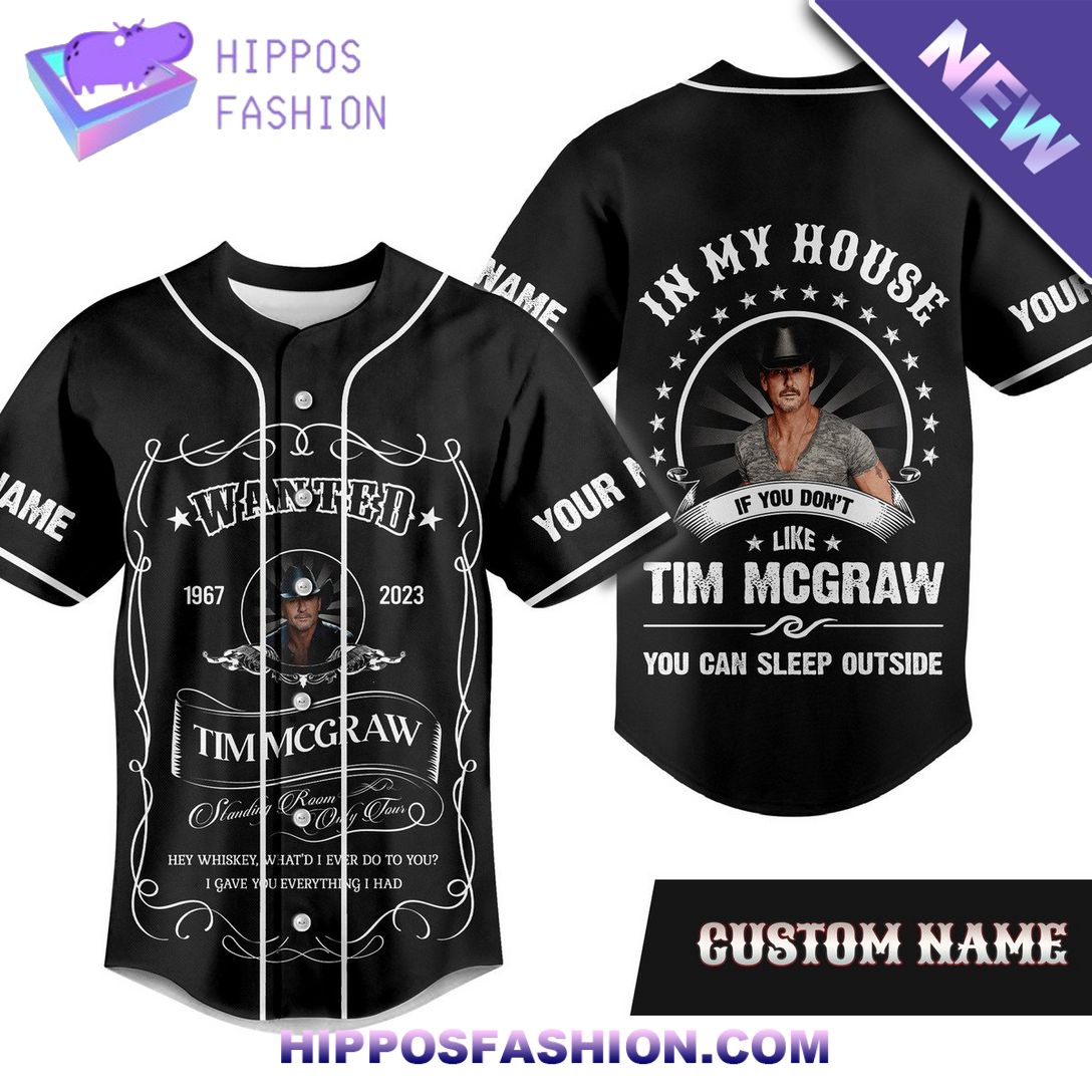 Tim Mcgraw Personalized Baseball Jersey Is this your new friend?