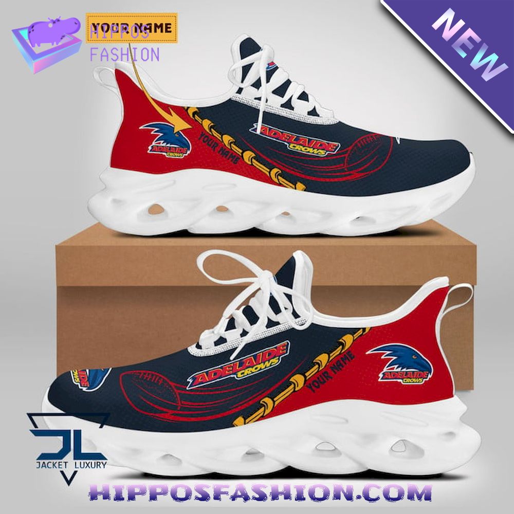 Adelaide Football Club AFL Personalized Max Soul Shoes