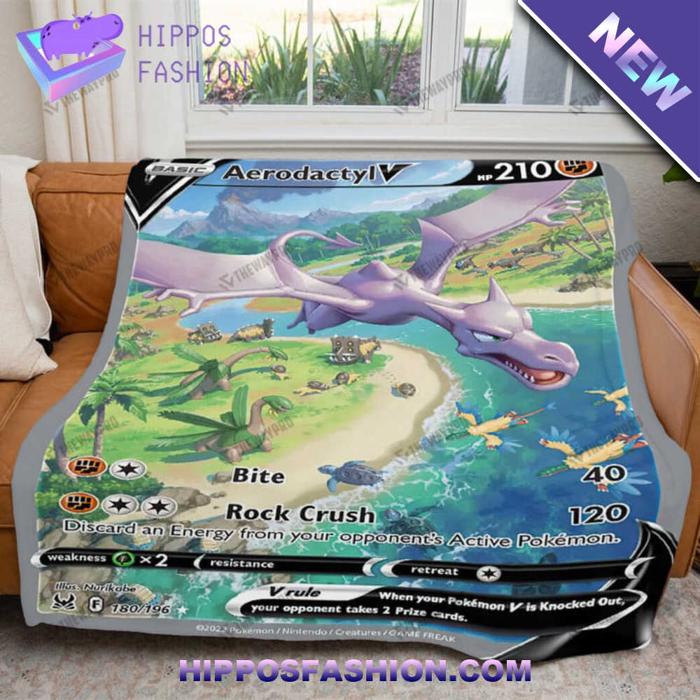 Aerodactyl V 2022 Custom Soft Blanket