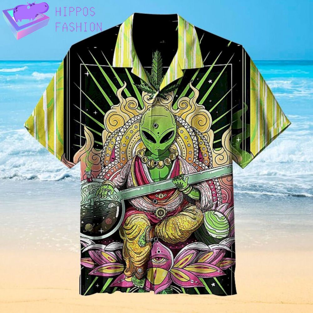 Amazing Alien Vintage Hawaiian Shirt