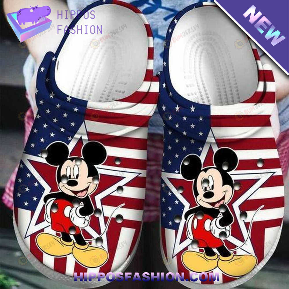 American Flag Mickey Mouse Crocs jYj.jpg