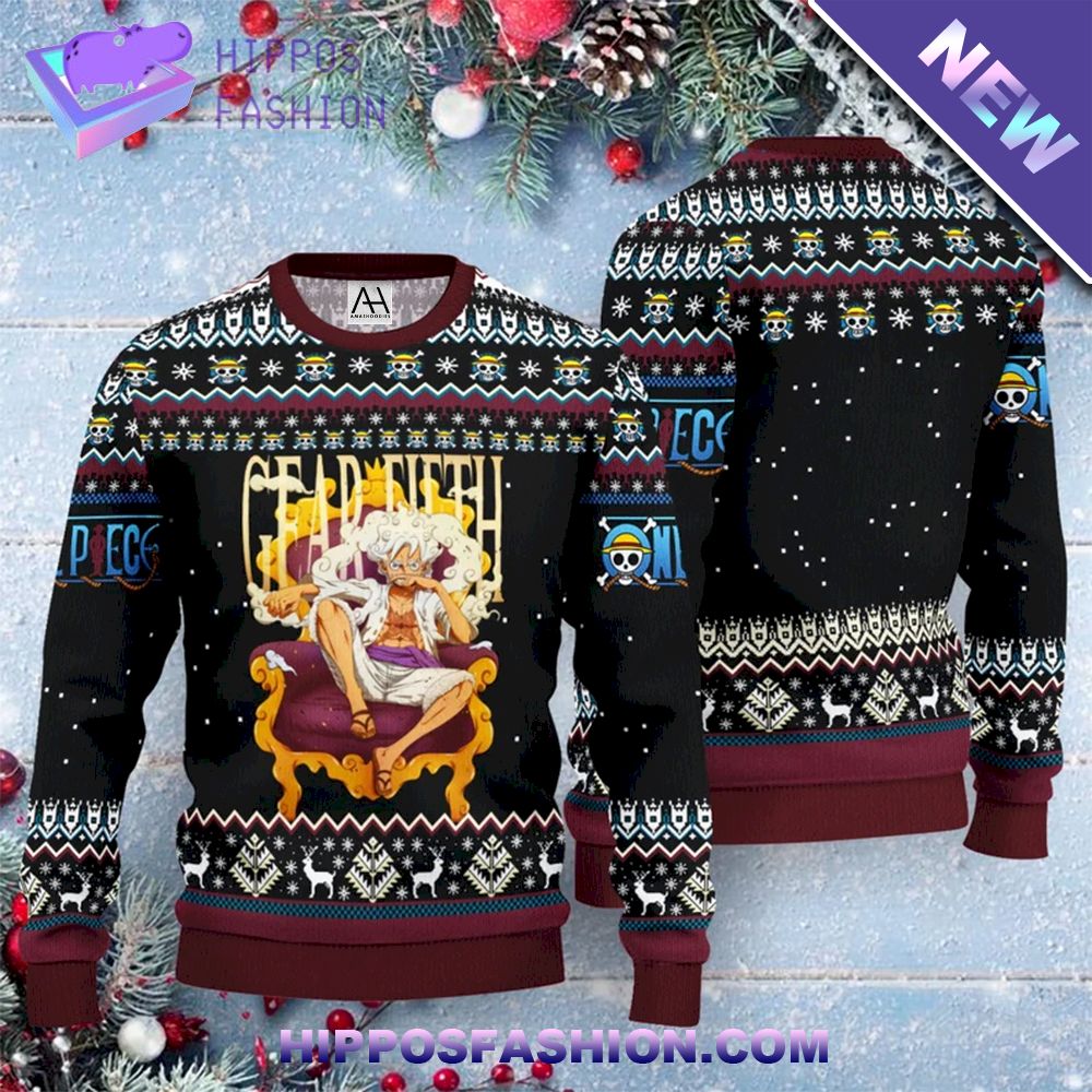 Anime Onepiece Characters Ugly Christmas Sweater