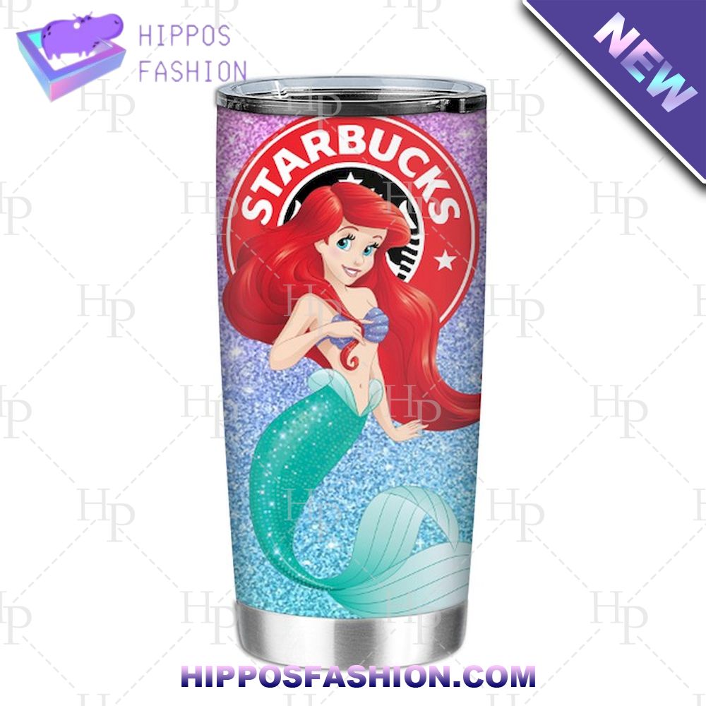Ariel Princesses Starbucks Coffee Disney Tumbler