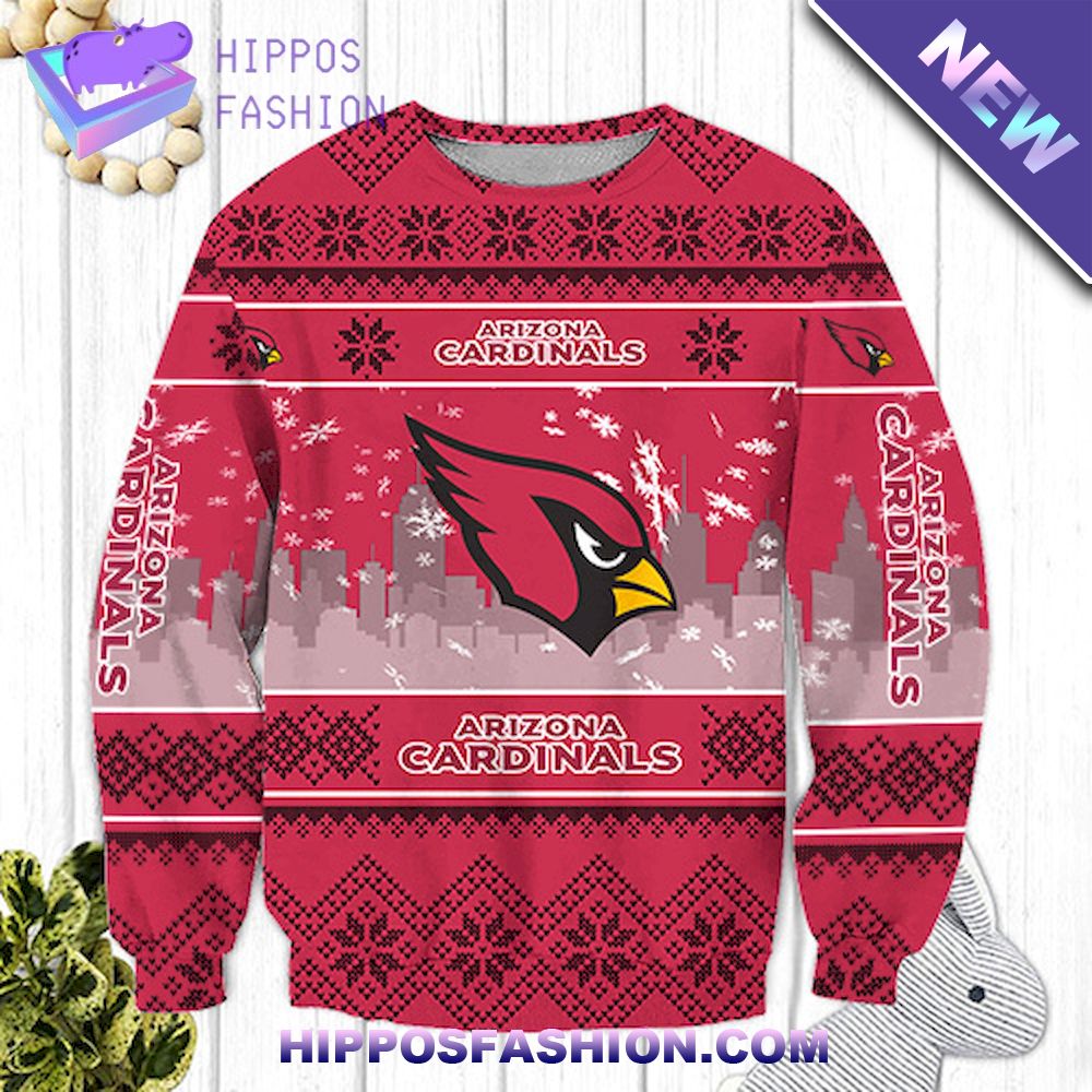 Arizona Cardinals NFL Ugly Christmas Sweater ()