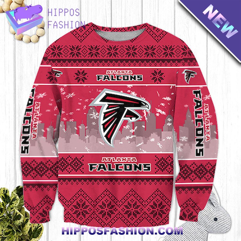 Atlanta Falcons NFL Ugly Christmas Sweater - HipposFashion