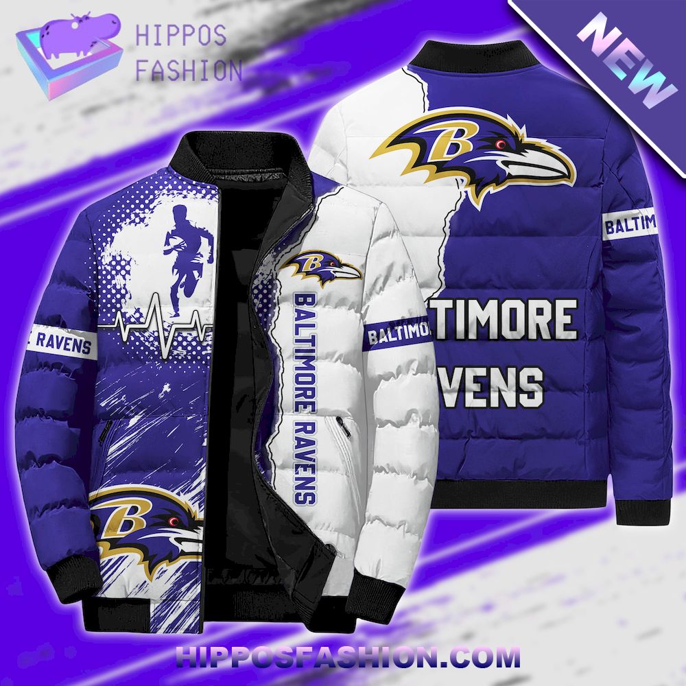 Baltimore Ravens Puffer Jacket