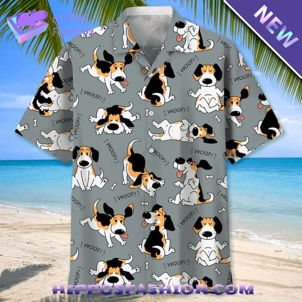 Beagle Hawaiian Funny Hawaiian Shirt