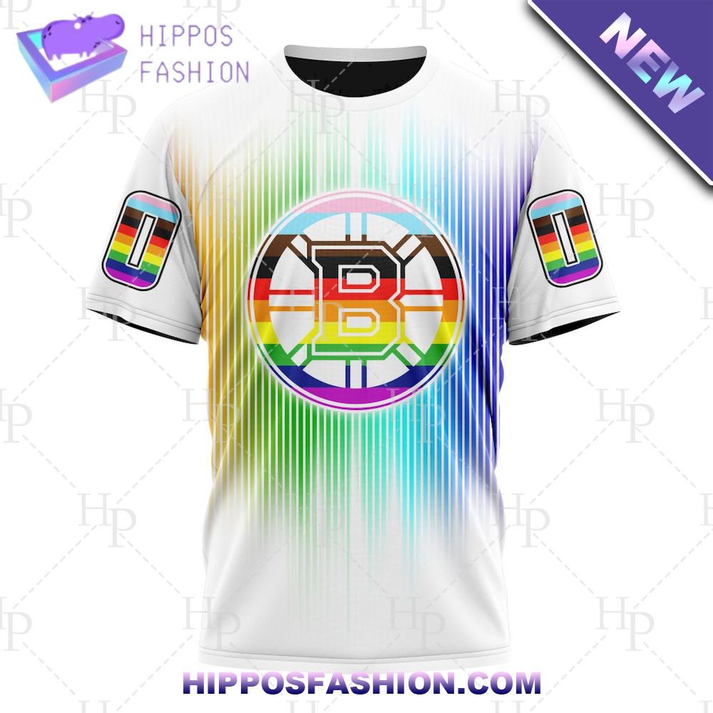 Boston Bruins NHL Special For Pride Month Personalized Tshirt
