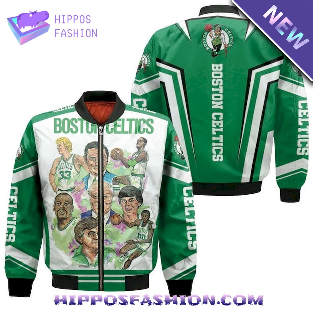 Boston Celtics Seasons Bomber Jacket
