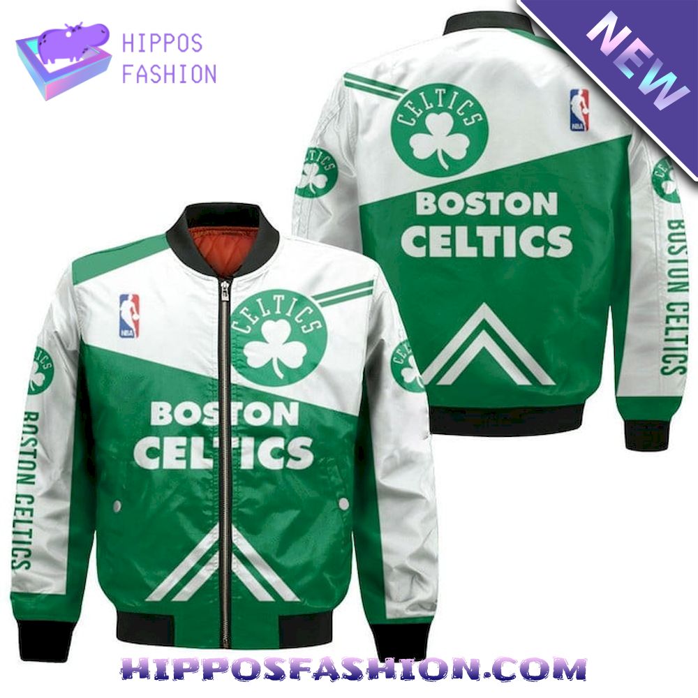 Boston Celtics D Bomber Jacket