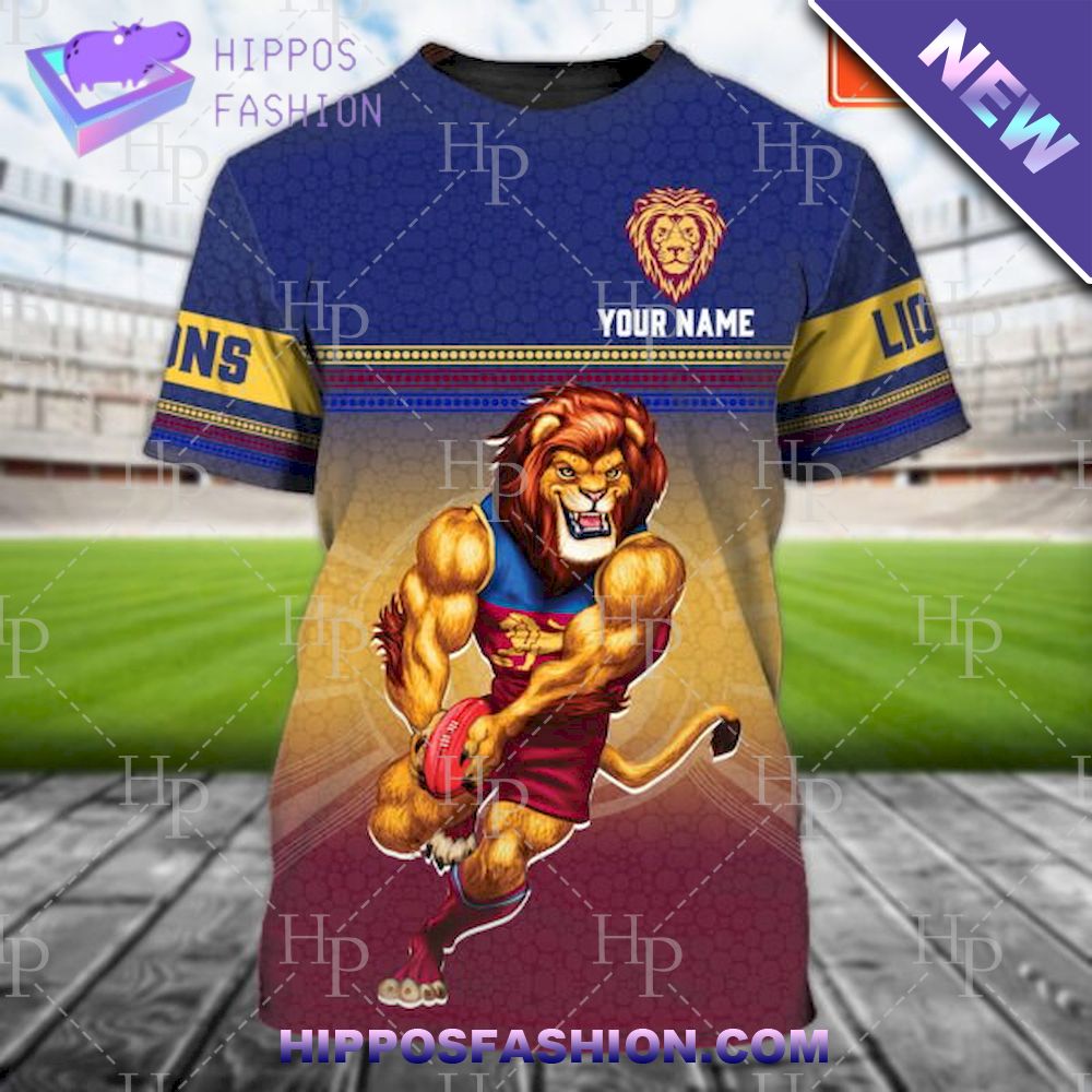 Brisbane Lions Personalized D Tshirt