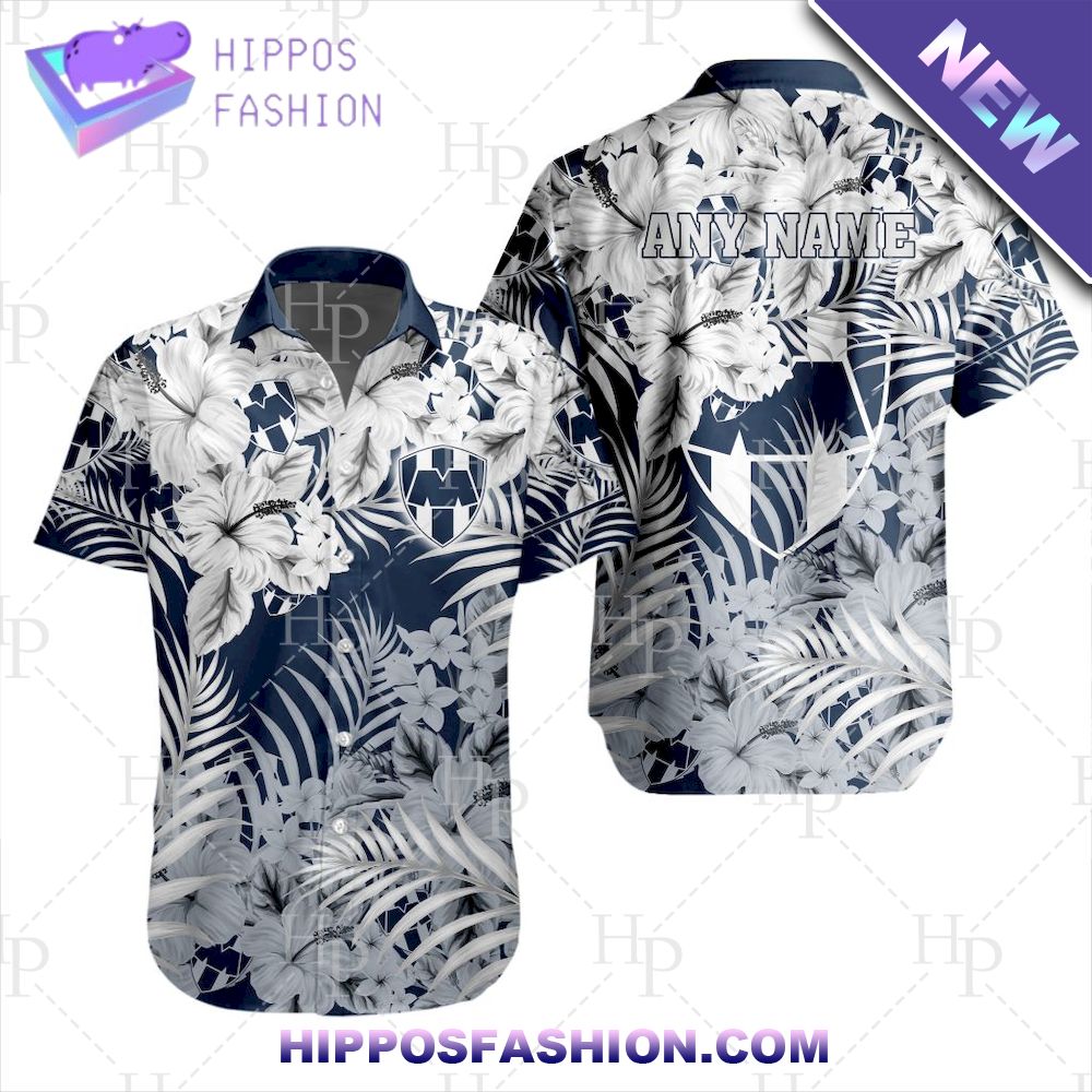 CF Monterrey Personalized Liga MX Aloha Hawaiian Shirt