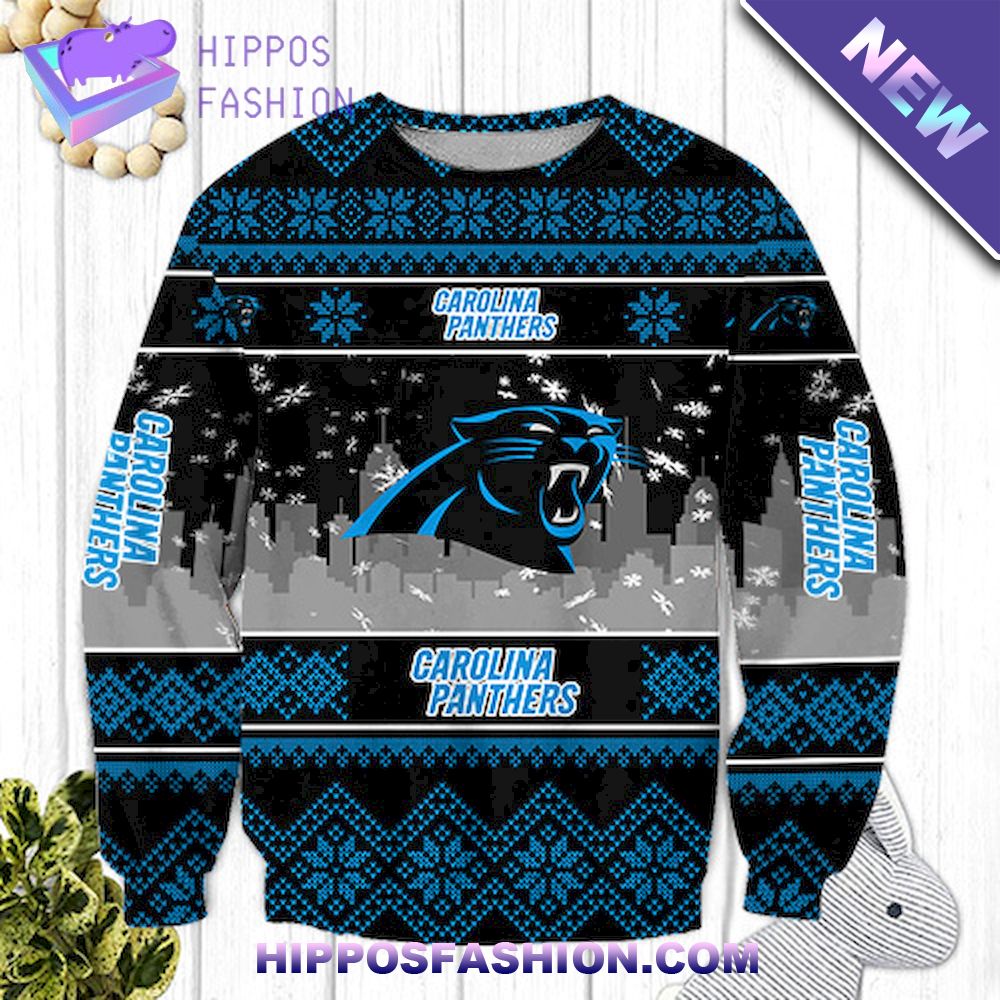Carolina Panthers NFL Ugly Christmas Sweater